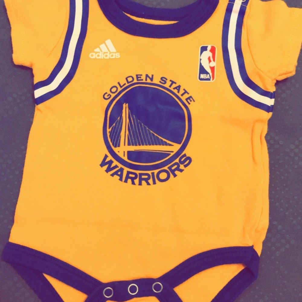Warriors adidas bodysuit size 0-3 months